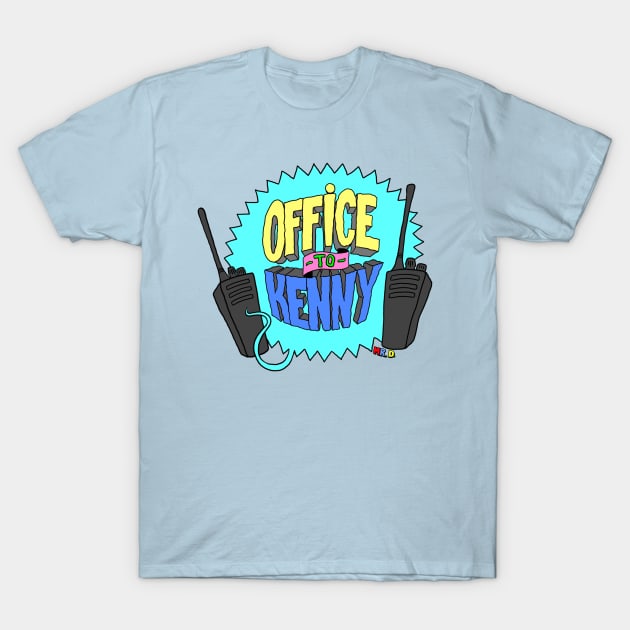 Office to Kenny T-Shirt by ryancduboisart